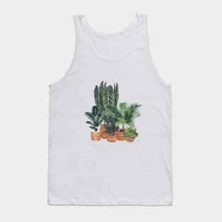 House Plants Illustration 10 Tank Top